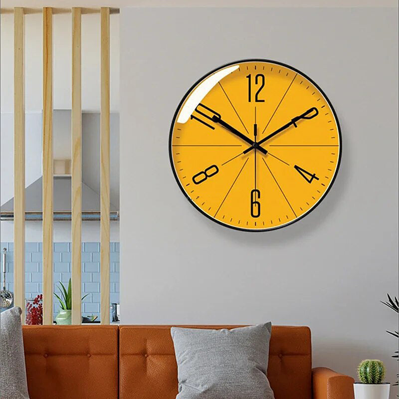 HourNest - Reloj De Pared Oslo Naranja