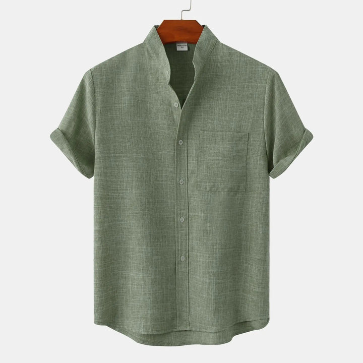 Gerardo - Camisa De Lino De Manga Corta