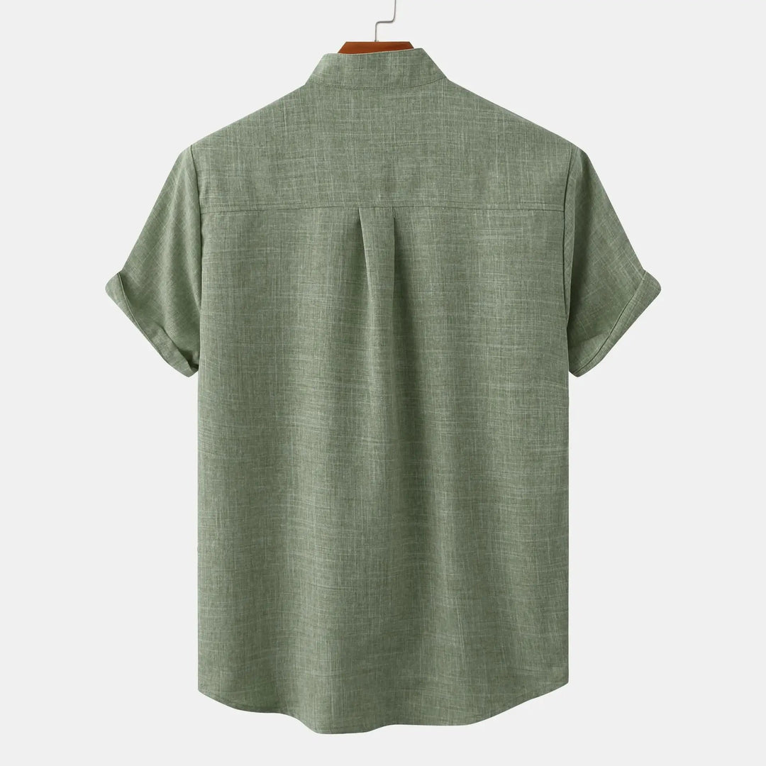 Gerardo - Camisa De Lino De Manga Corta