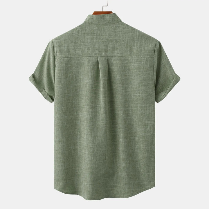 Gerardo - Camisa De Lino De Manga Corta