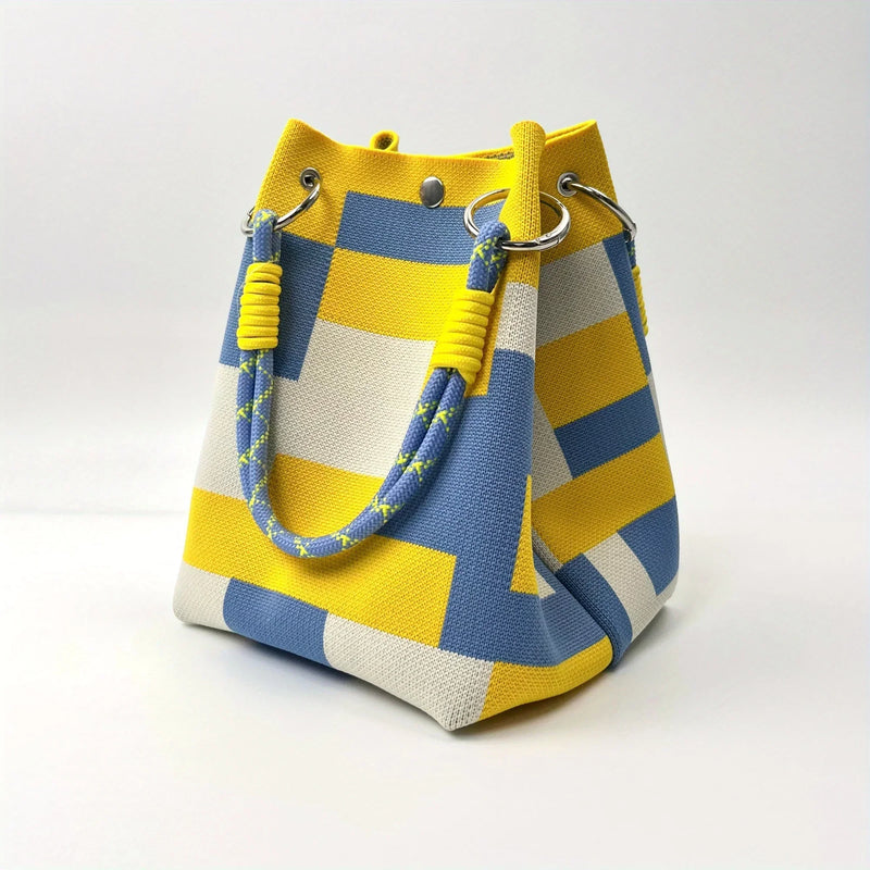 Nivean - Bolso Tote Tejido Transfronterizo