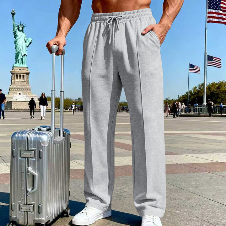Semih - Pantalones Con Cordón Y Bolsillos Laterales