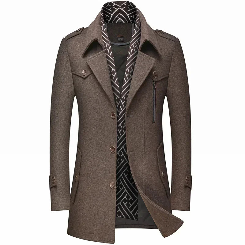 Scoott - Chaqueta De Lana Para Invierno
