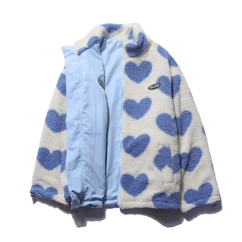 Kanika - Chaqueta Reversible Con Estampado De Corazones