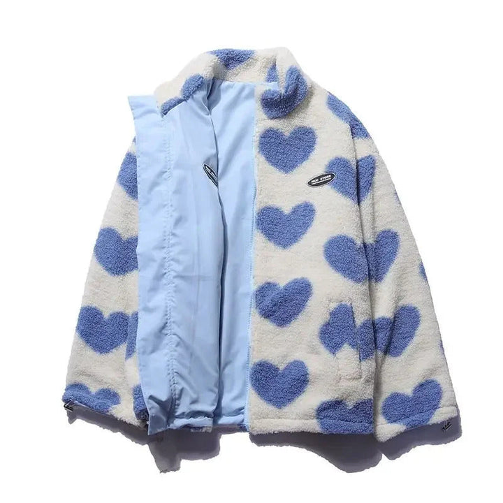 Kanika - Chaqueta Reversible Con Estampado De Corazones