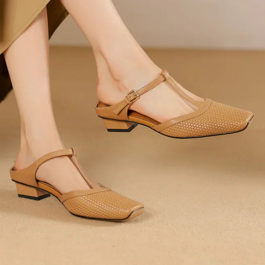 Birte - Mules De Cuero