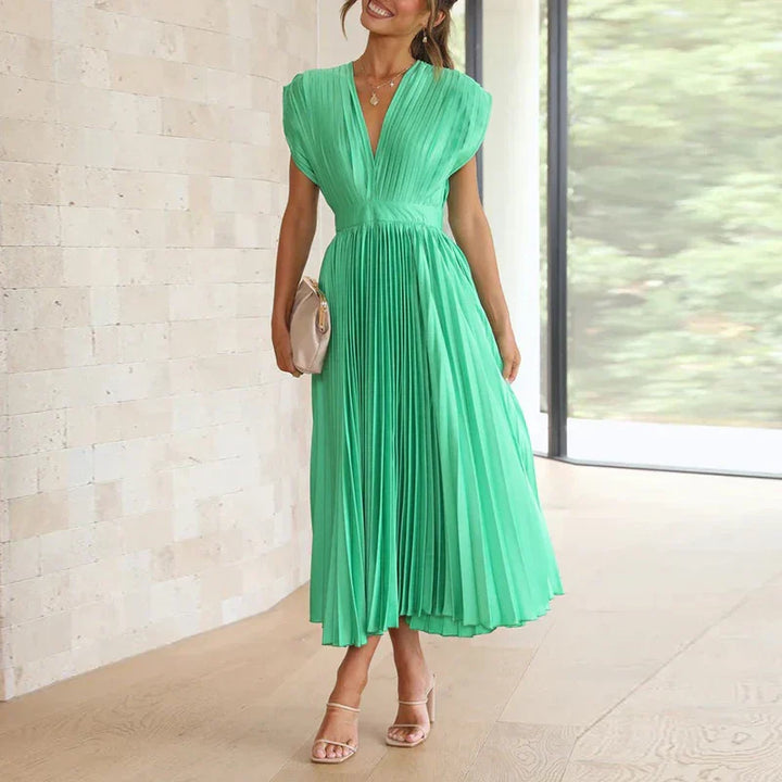 Gonny - Vestido Sin Mangas Con Pliegues