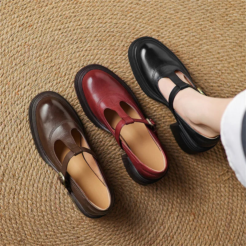 Maral - Zapatos De Tacón Grueso Tipo Bloque