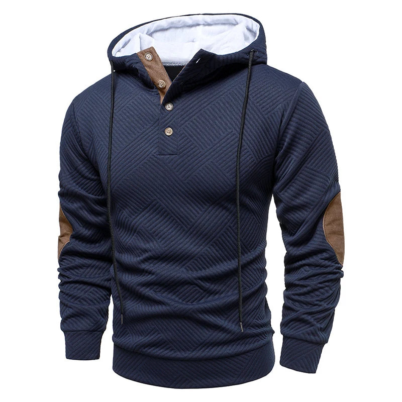 Slobodan - Elegante Sudadera Con Capucha y Manga Larga