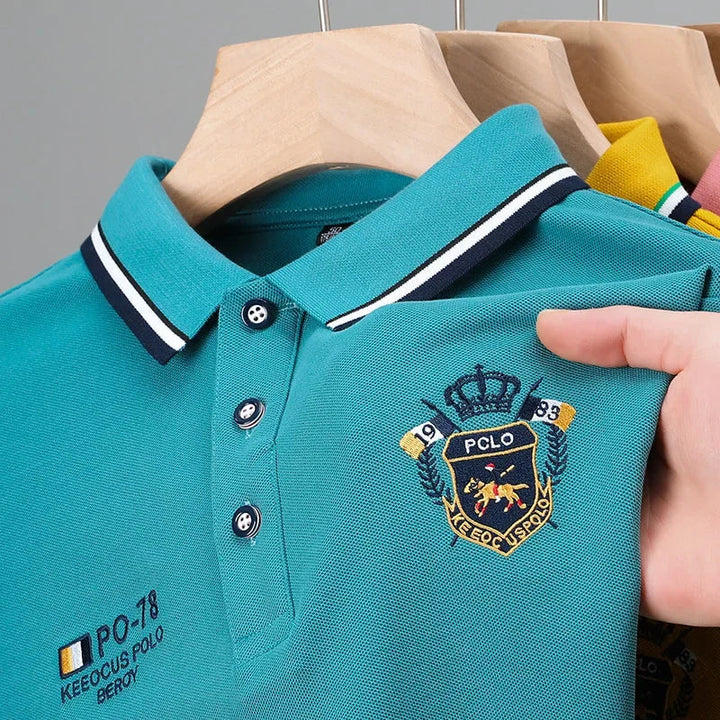Mariusz - Polo De Manga Camiseta Corta Transpirable