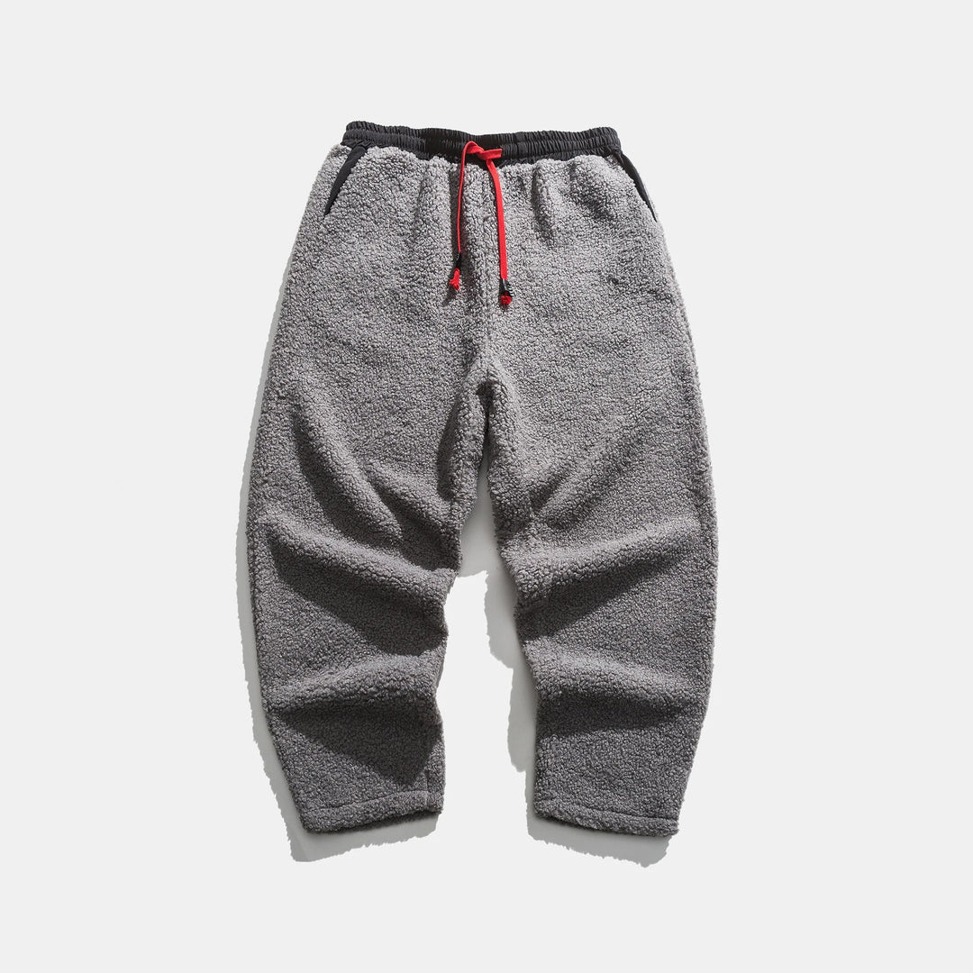 Juaib - Pantalones De Chándal De Forro Polar