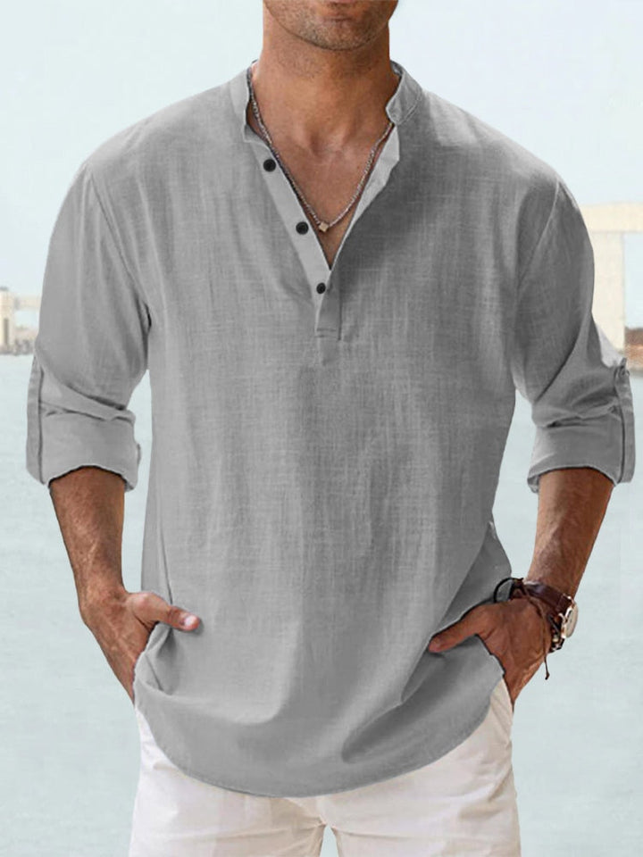 Leon - Camisa De Lino Transpirable