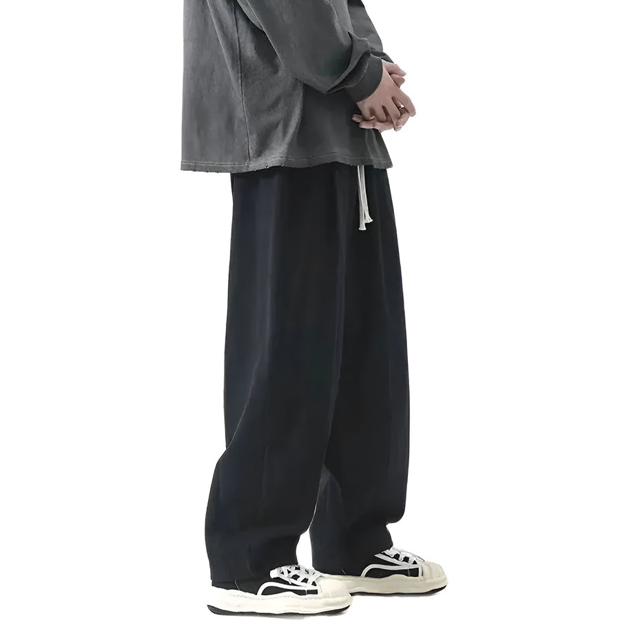 Paolino - Elegantes Pantalones De Corte Holgado