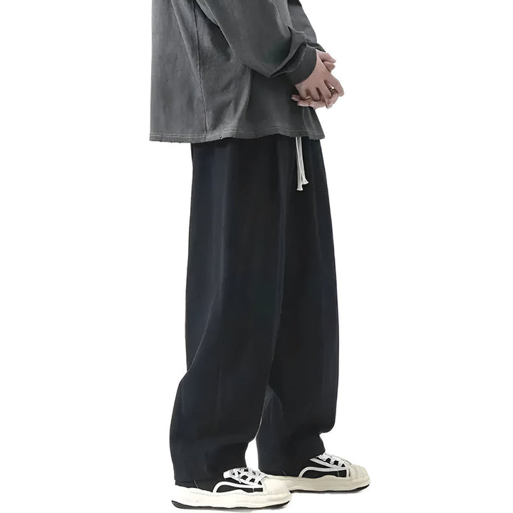 Paolino - Elegantes Pantalones De Corte Holgado