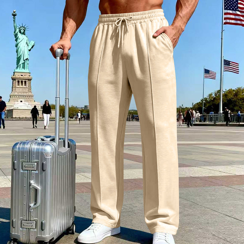 Semih - Pantalones Con Cordón Y Bolsillos Laterales