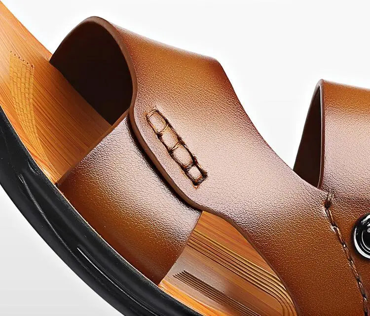 Bryon - Sandalias De Cuero Avenwood