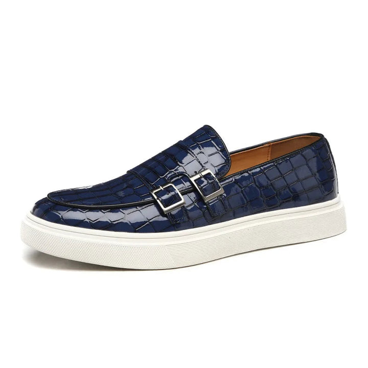 Loic - Mocasín Con Estampado De Cocodrilo