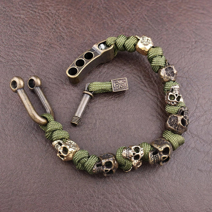 SkullForge - Pulsera Agarre Mortal