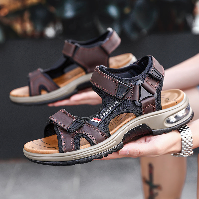 Breon - Sandalias Elegantes De Cuero