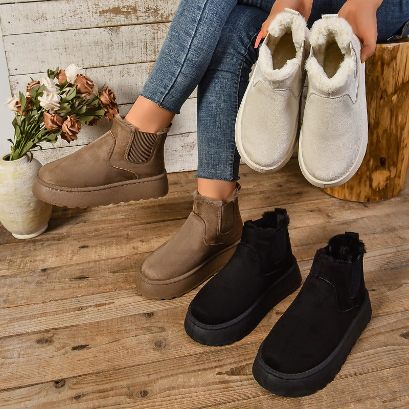 Maureen - Botas Casuales De Felpa
