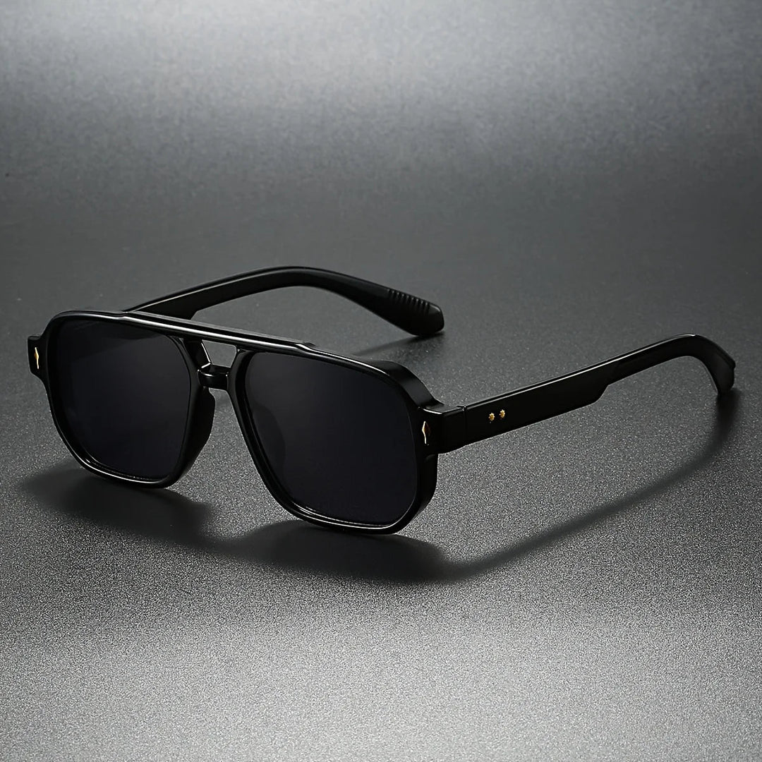 LumeSight - Gafas De Sol Cuadradas Con Doble Puente