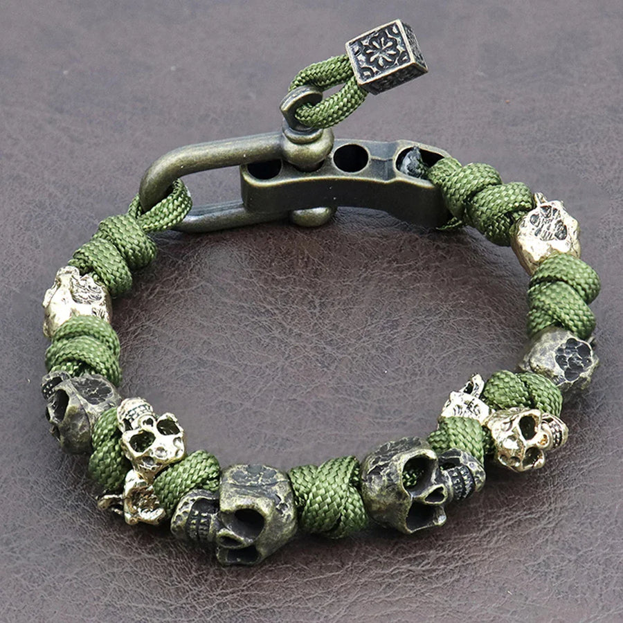 SkullForge - Pulsera Agarre Mortal