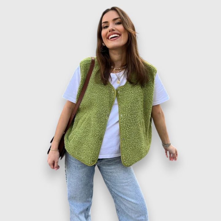 Cheryl – Cómodo Chaleco Polar