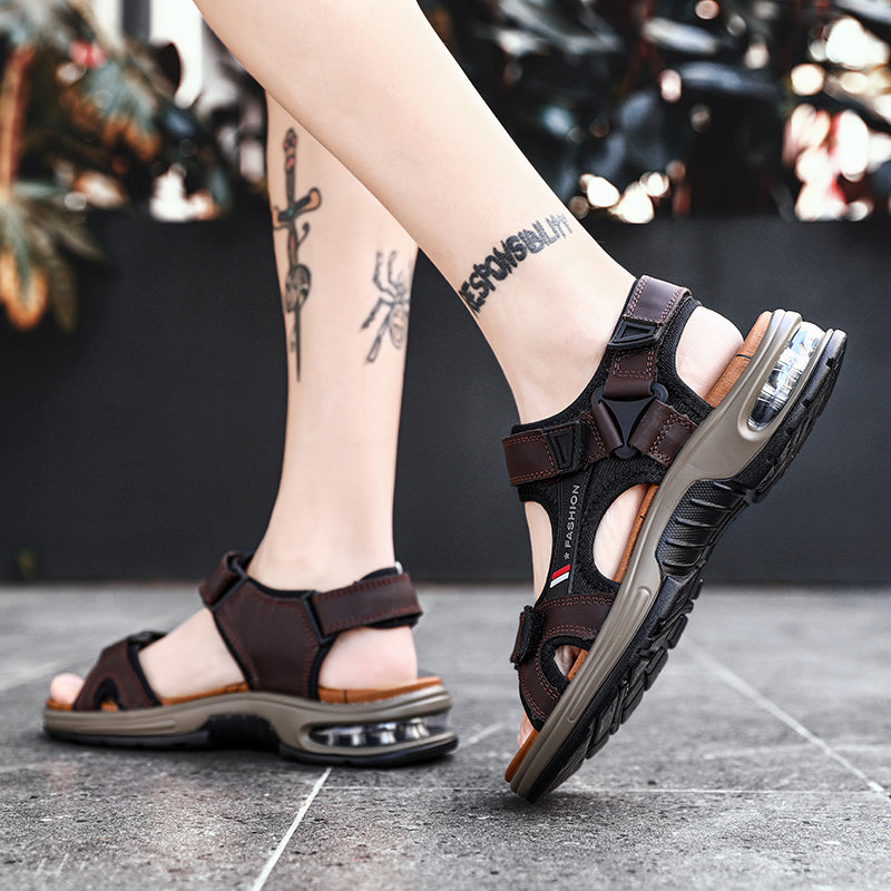 Breon - Sandalias Elegantes De Cuero