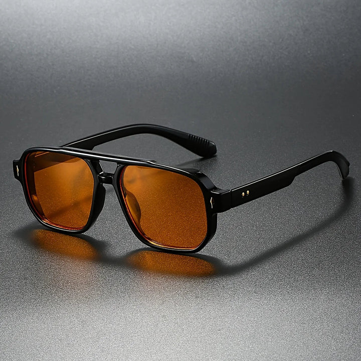 LumeSight - Gafas De Sol Cuadradas Con Doble Puente