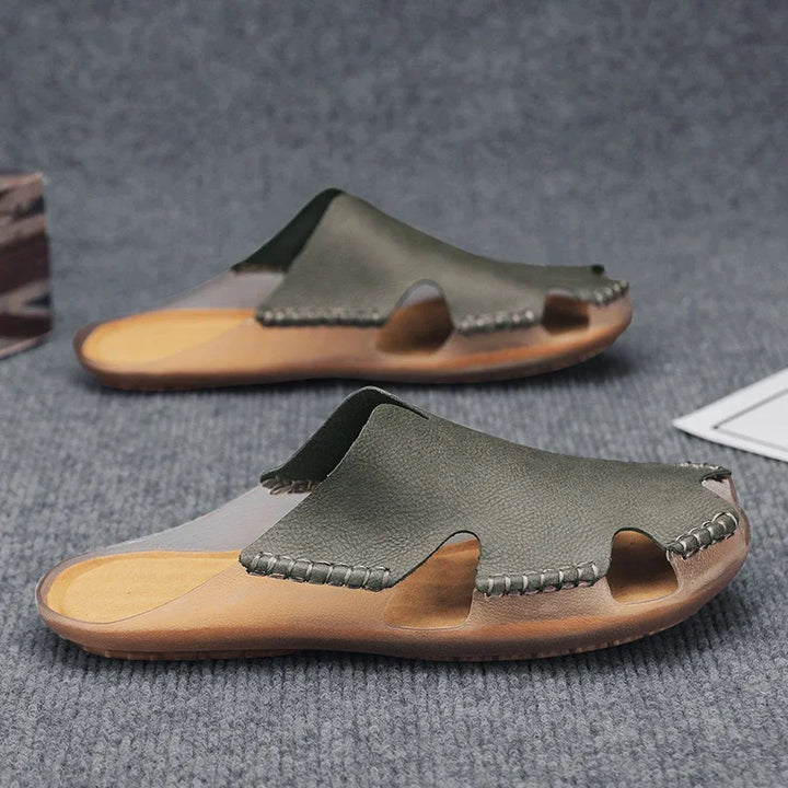 Hyman - Sandalias De Cuero Bayford