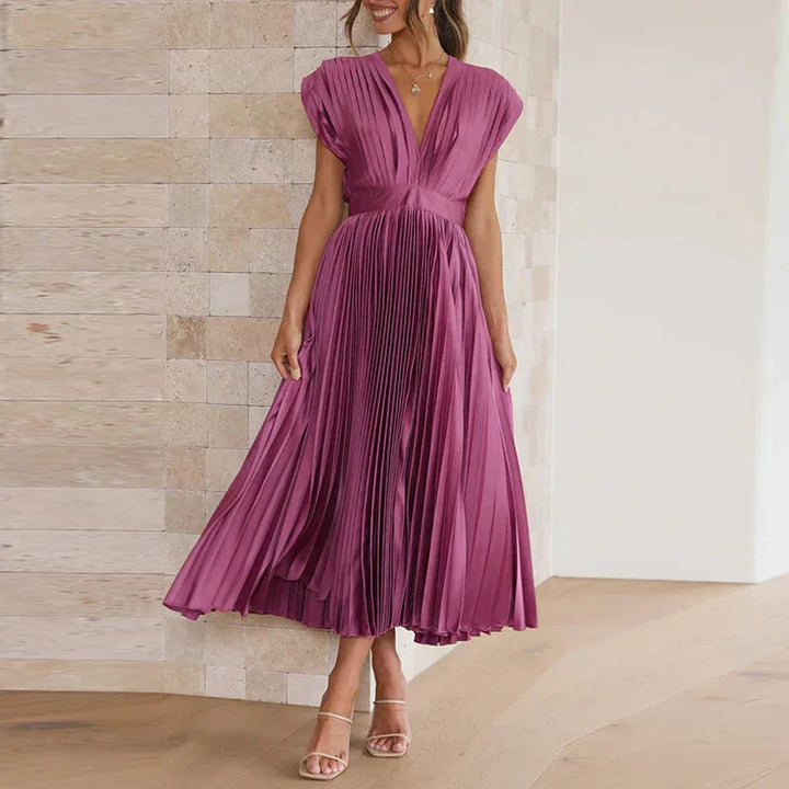 Gonny - Vestido Sin Mangas Con Pliegues