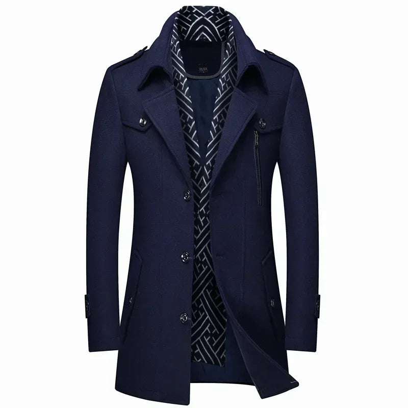 Scoott - Chaqueta De Lana Para Invierno