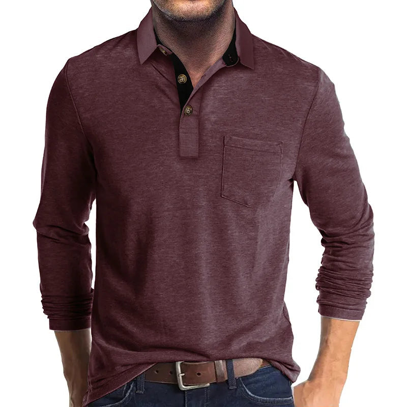 Romualdas - Camisa Elegante de Manga Larga