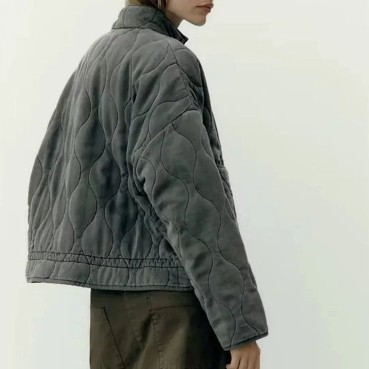 Pascale - Chaqueta Vintage de Algodón Acolchado