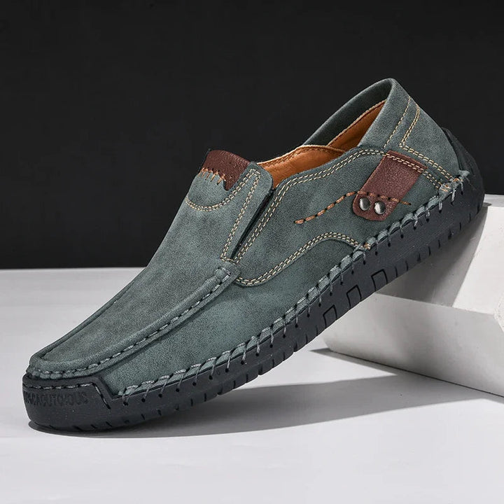Altiyan - Zapatos Sin Cordones Con Paneles en Contraste