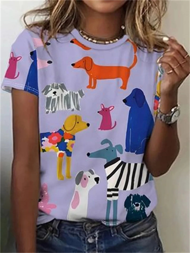 Elsy - Camisa Elegante con Estampado animal