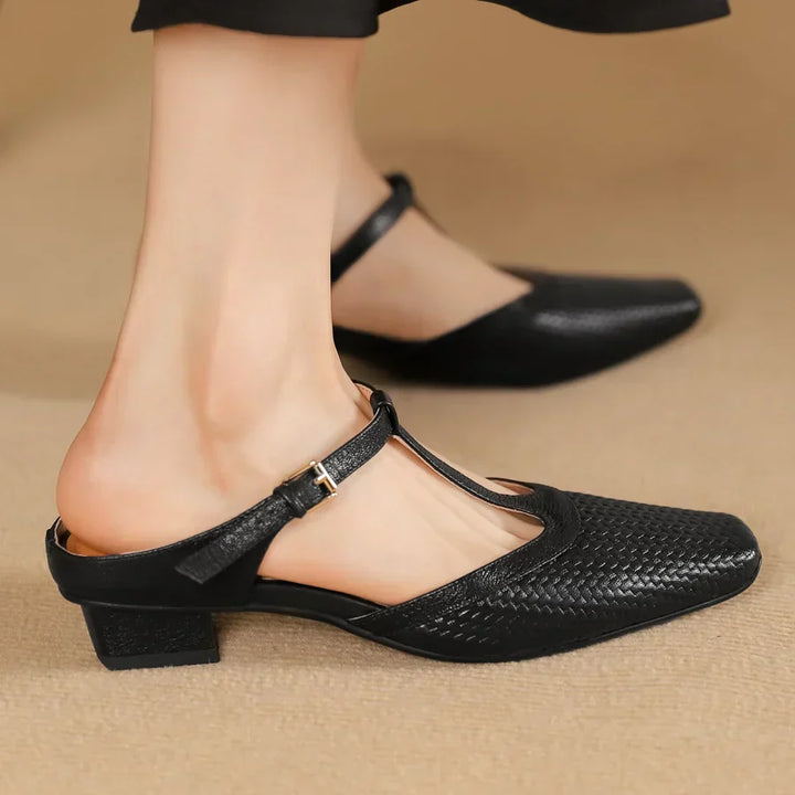 Birte - Mules De Cuero