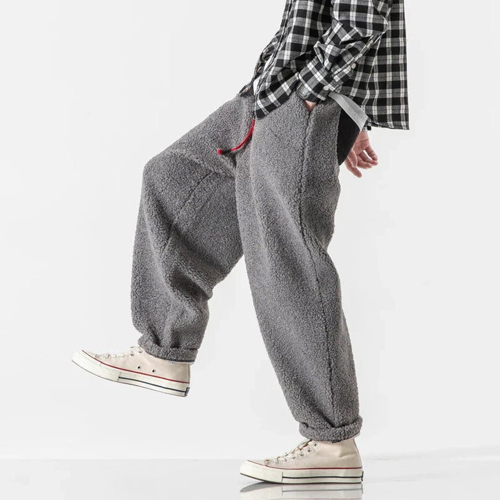 Juaib - Pantalones De Chándal De Forro Polar