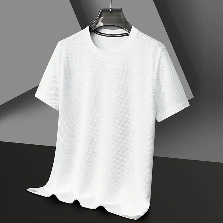 Michalis - Elegante Camiseta De Manga Corta