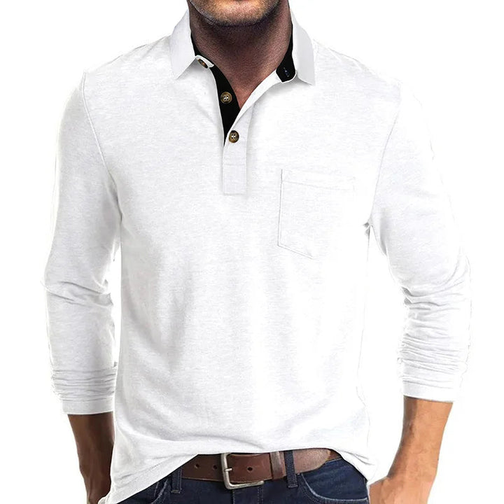 Romualdas - Camisa Elegante de Manga Larga