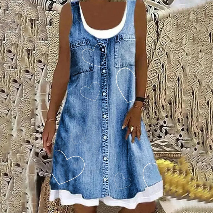 Natasza - Vestido Vaquero Suave y Elegante
