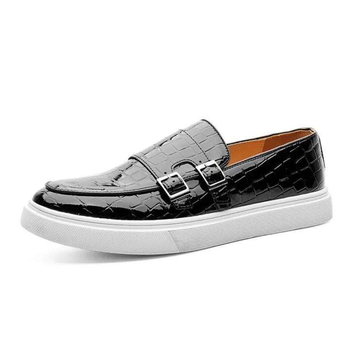 Loic - Mocasín Con Estampado De Cocodrilo