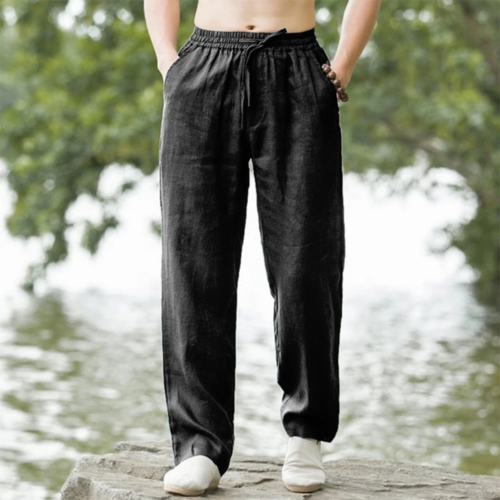 Ethan - Pantalón Holgado Informal De Verano
