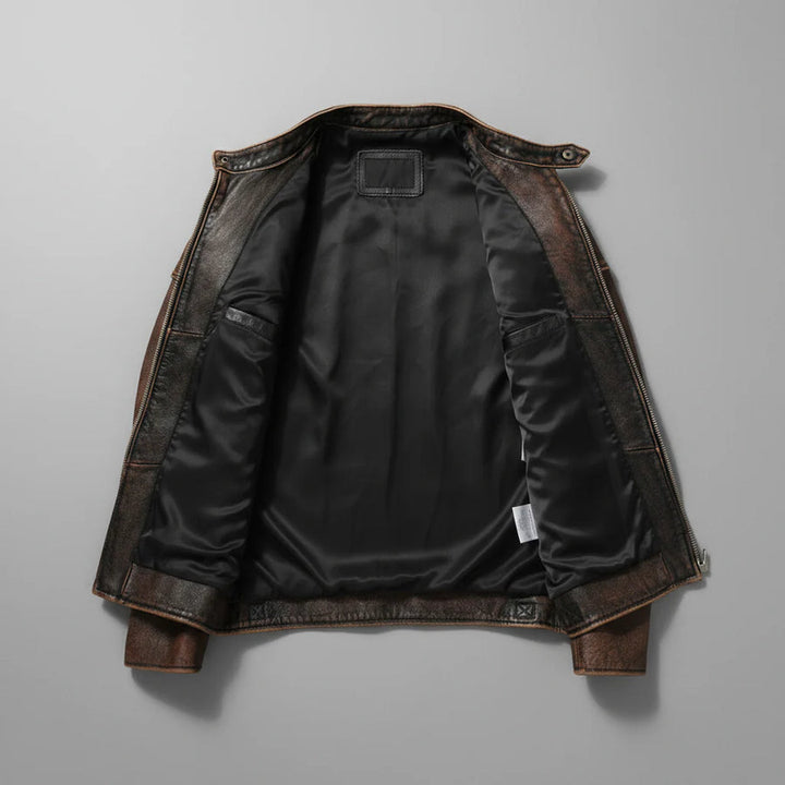 Samer - Chaqueta De Cuero De Primera Calidad