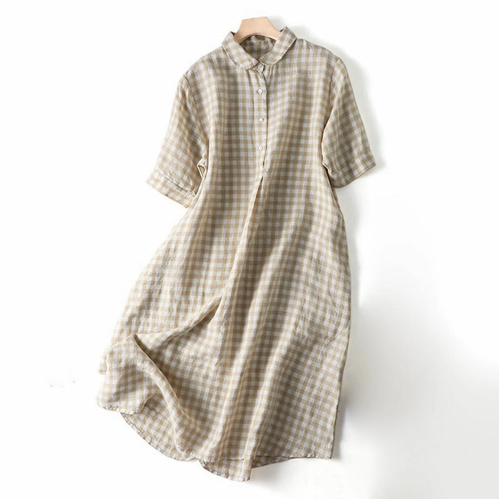 Luretta - Vestido Camisero de Lino
