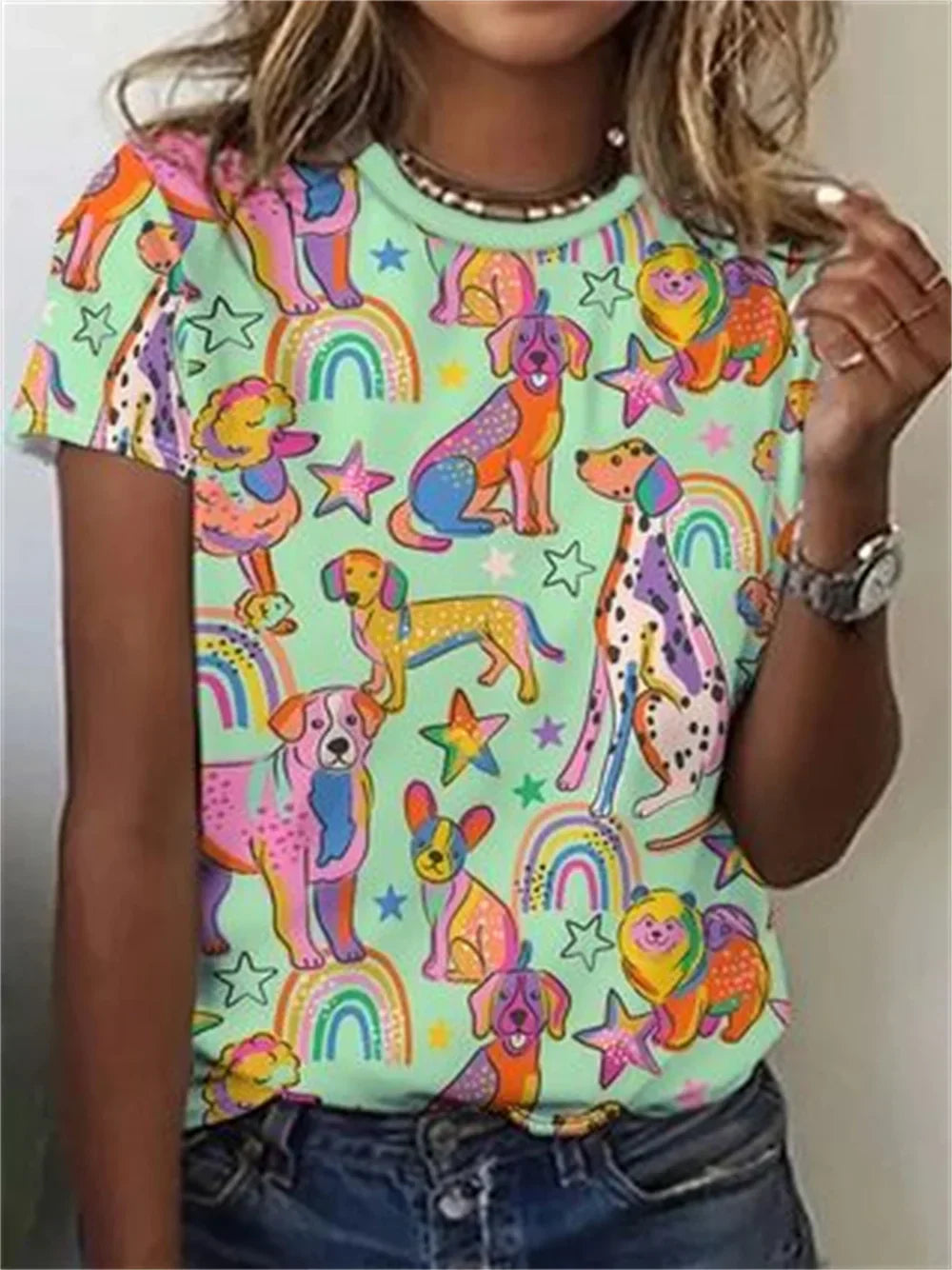 Elsy - Camisa Elegante con Estampado animal