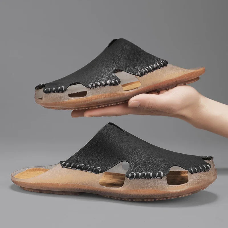 Hyman - Sandalias De Cuero Bayford