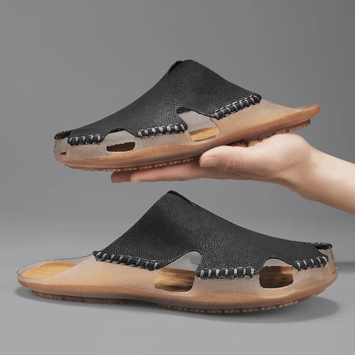 Hyman - Sandalias De Cuero Bayford