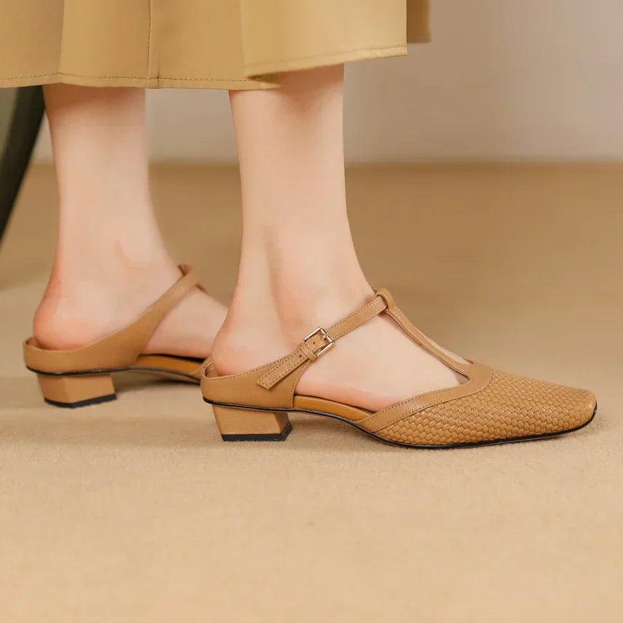 Birte - Mules De Cuero