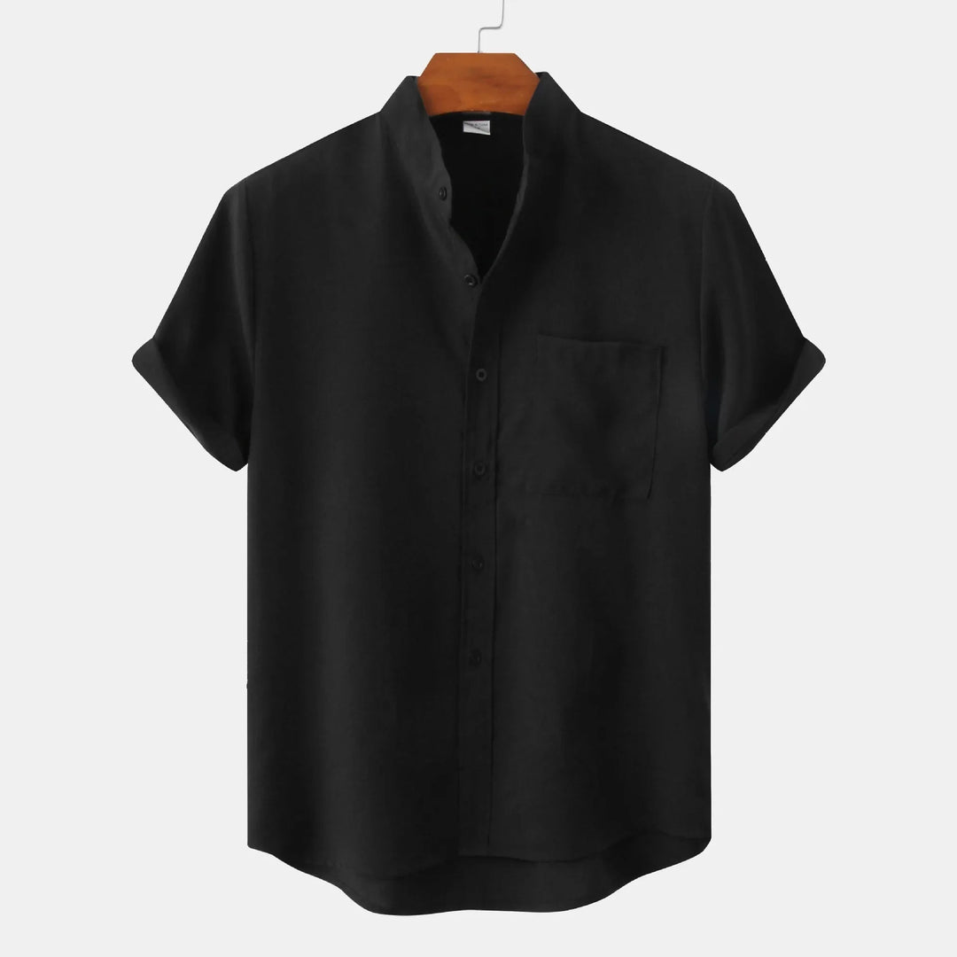 Gerardo - Camisa De Lino De Manga Corta